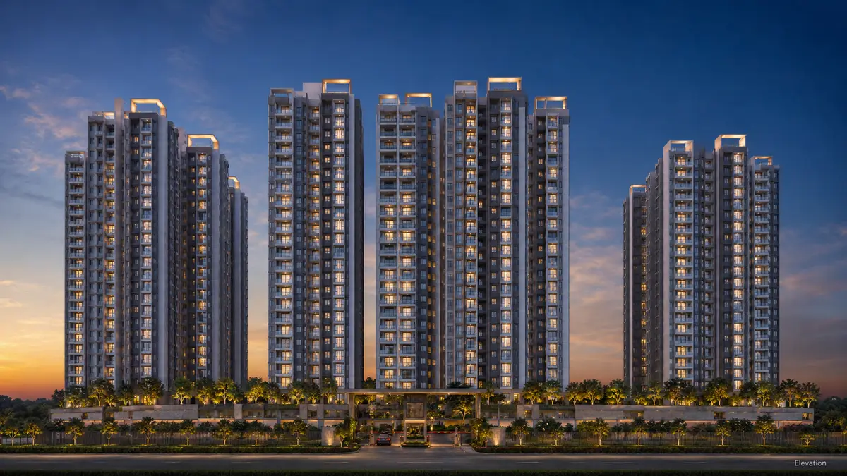 Sattva Whitefield building elevation front view